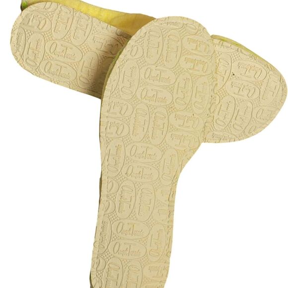 NWOT Vintage Terry Cloth Angel Treads House slippers Open Toe Women's Size 7 - Picture 4 of 4